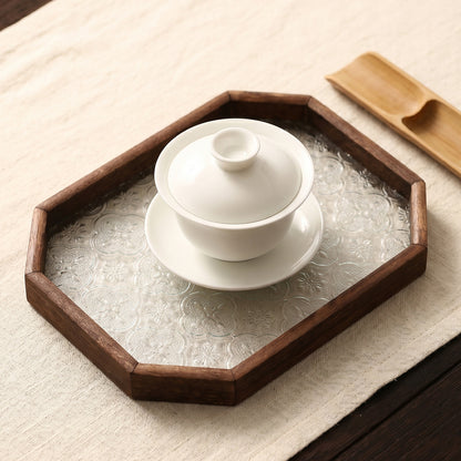 Decorative Rectangular Serving Tray Homeandso