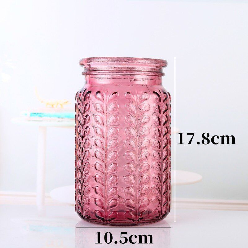 Home Decor Glass Jar