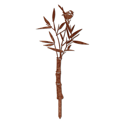 Decorative Bamboo-Themed Garden Stake Homeandso