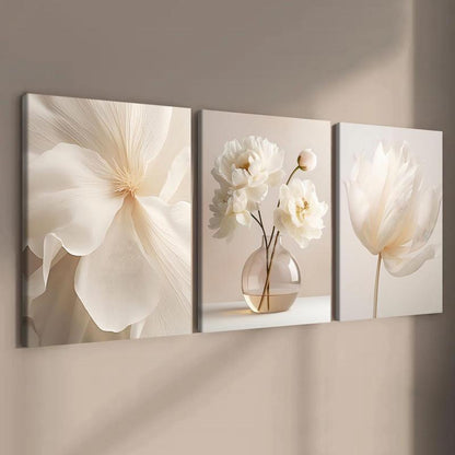 Elegant Floral Wall Art Set Homeandso