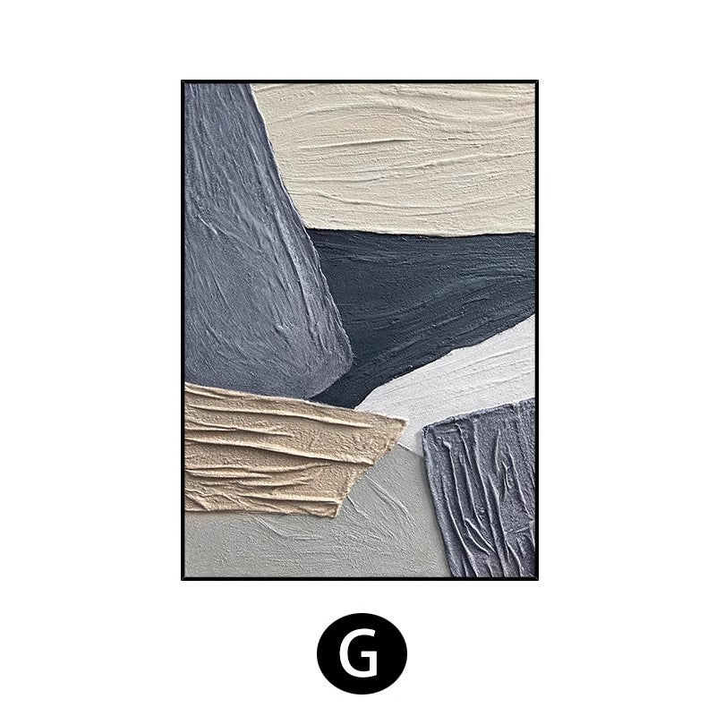 Contemporary Geometric Canvas Artwork Homeandso