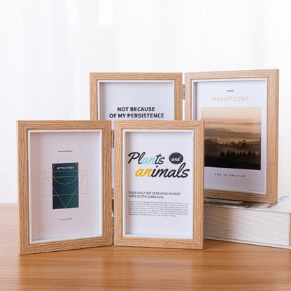 Faltbares Dreifach-Kunstdisplay-Rahmen