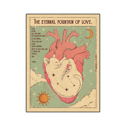 Cute Cat-Inspired Framed Wall Art Homeandso