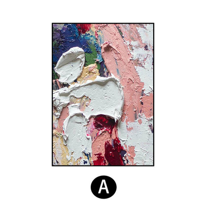Textured Abstract Expression Canvas Art Homeandso