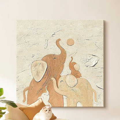 Elephant-Themed Decorative Wall Art Homeandso