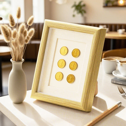 Decorative Coin Display Frame