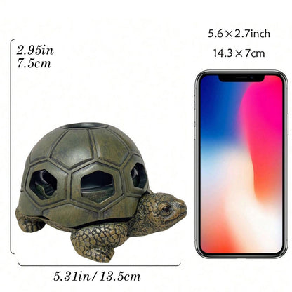 Decorative Turtle-Shaped Candle Holder Homeandso