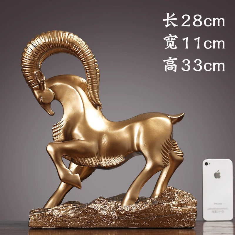 Majestic Ram Figurine Homeandso