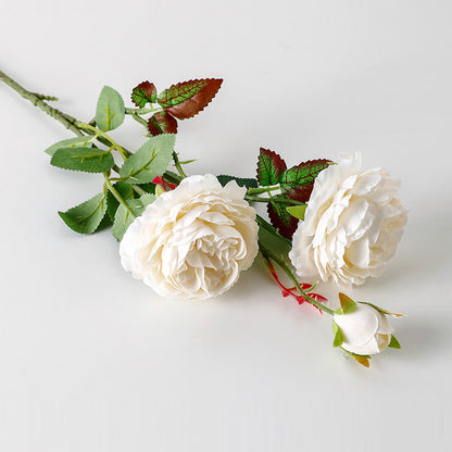 Lifelike Artificial Rose Stem