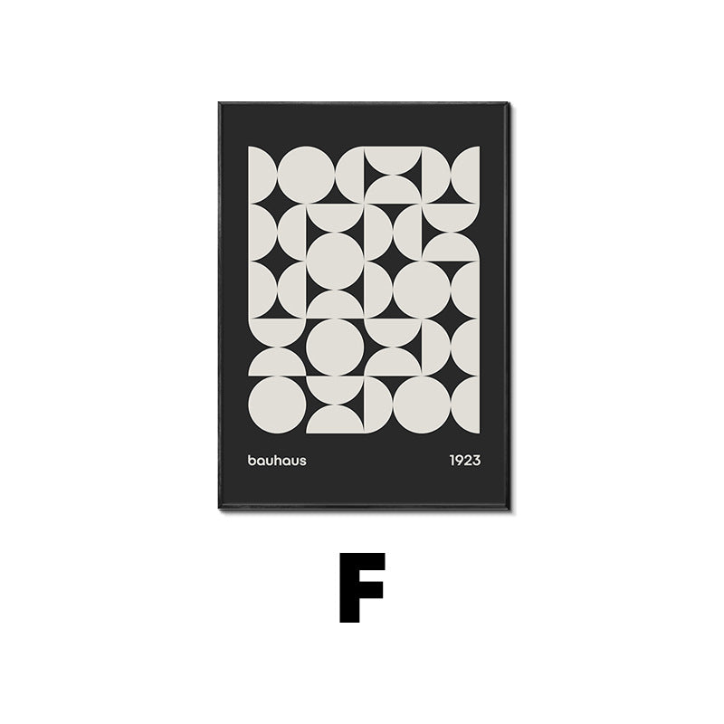 Bauhaus Geometric Wall Art Print Homeandso