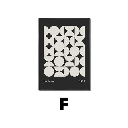 Bauhaus Geometric Wall Art Print Homeandso