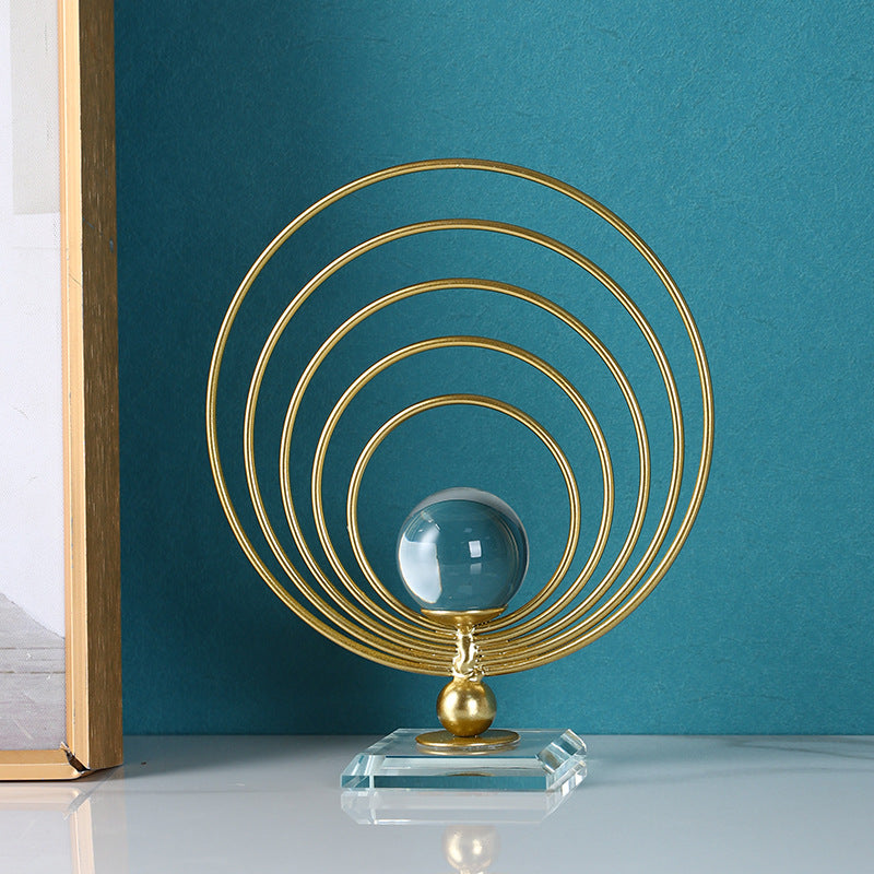 Decorative Crystal Sphere Stand Homeandso