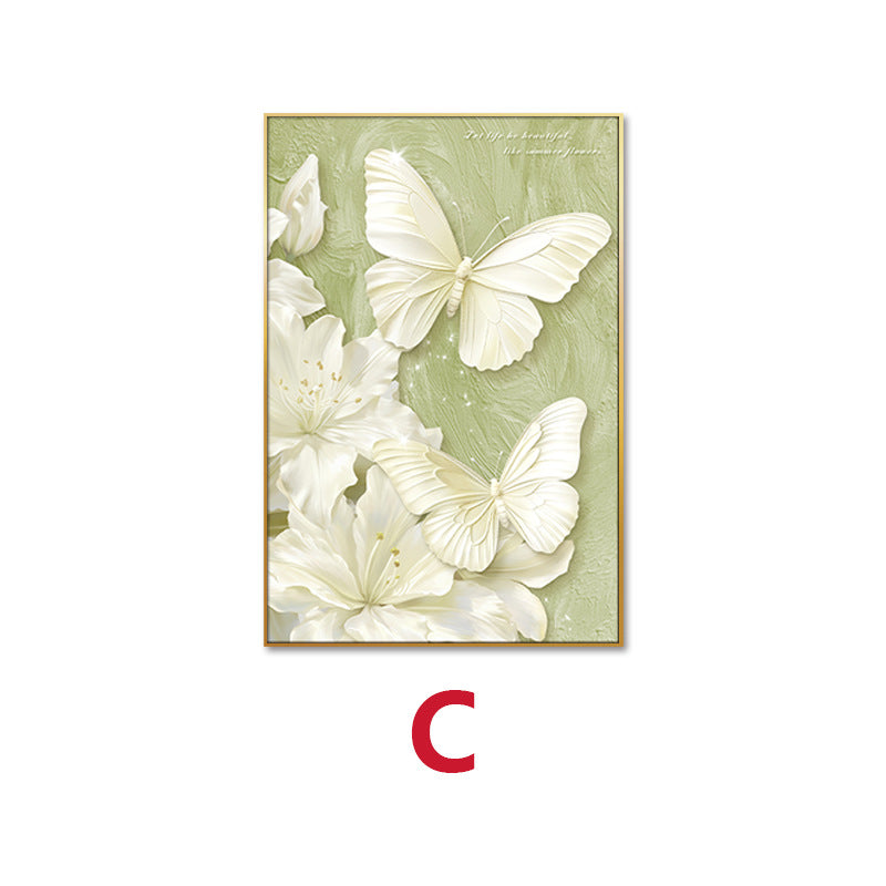 Elegant Butterfly and Floral Wall Art Homeandso