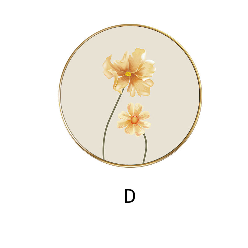Floral Decorative Wall Plate Homeandso