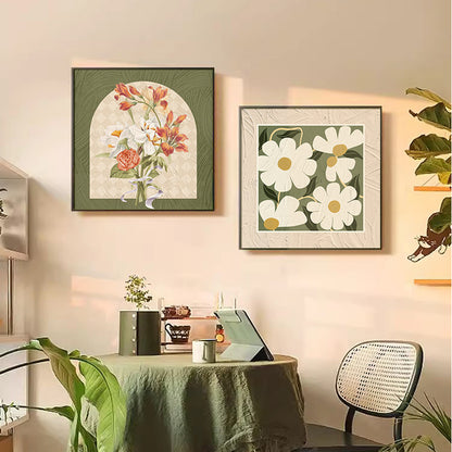 Floral Framed Artwork Homeandso
