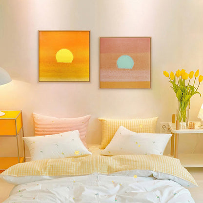Abstract Minimalist Framed Wall Art Homeandso
