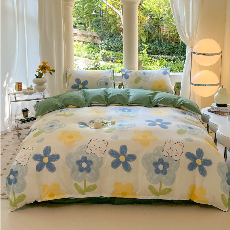 Playful Cartoon-Themed Duvet Cover Set Homeandso