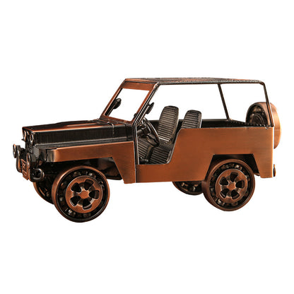 Decorative Metal Jeep Model Homeandso