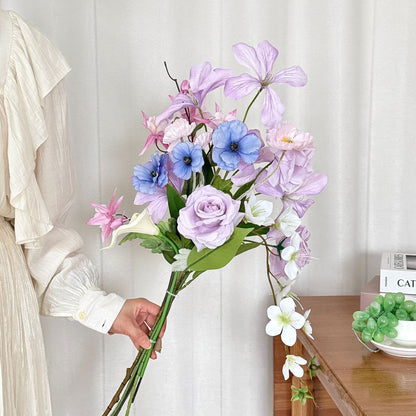 Lifelike Floral Bouquet Arrangement