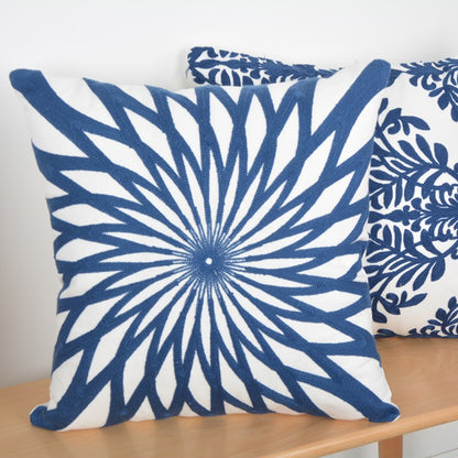 Geometric Patterned Throw Pillow