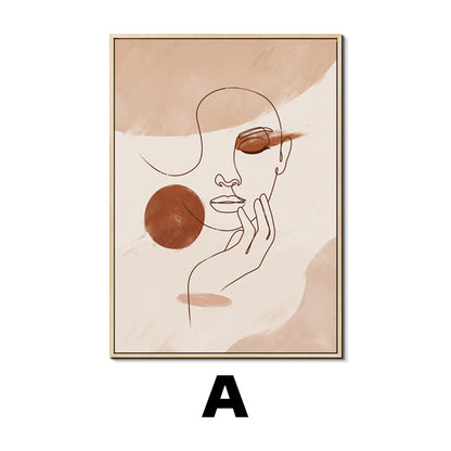Abstract Line Art Frame Homeandso