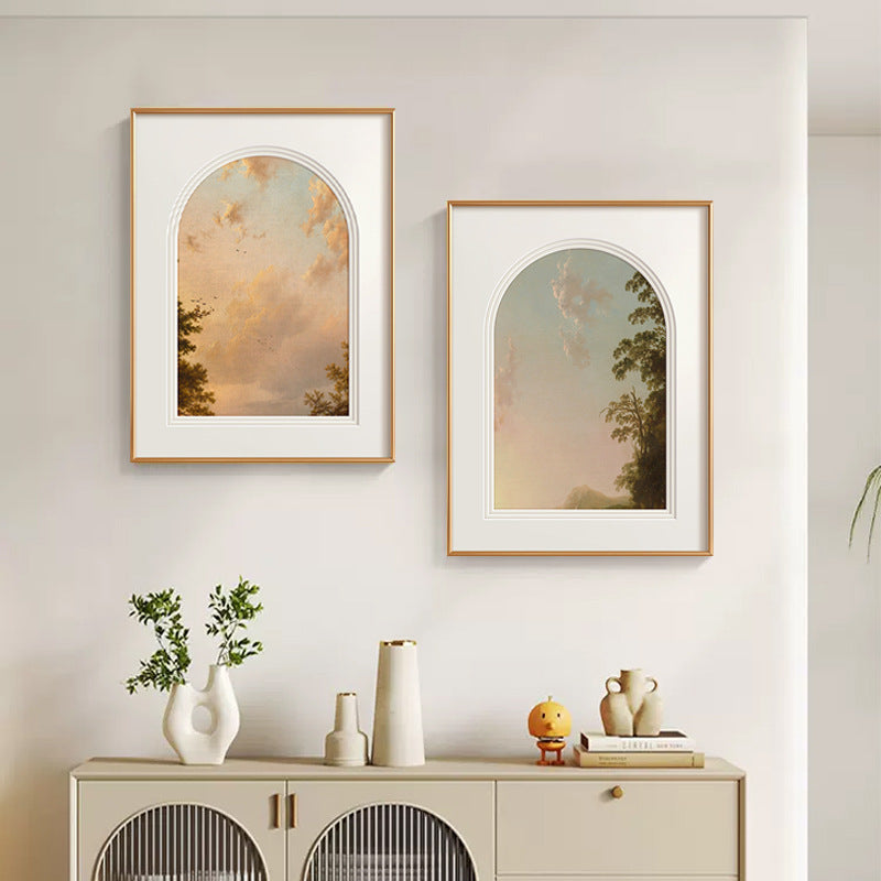 Aesthetic Framed Landscape Art Print Homeandso