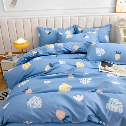 Luxury Floral Print Bedding Set