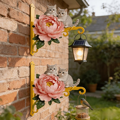 Decorative Owl and Flower Wall Hook Homeandso