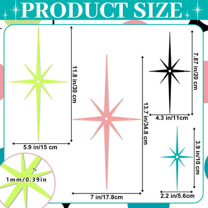 Starburst Decorative Wall Art Homeandso