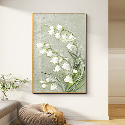 Framed Floral Relief Art Homeandso