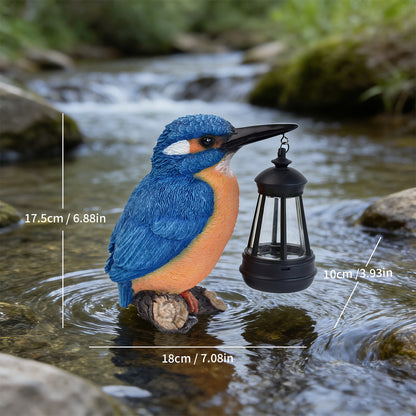 Outdoor Decorative Kingfisher Lantern Homeandso