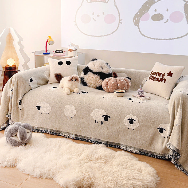 Decorative Throw Blanket for Living Room Comfort