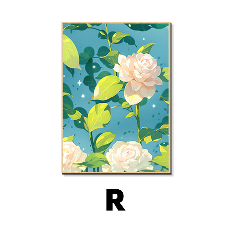 Floral Botanical Print Wall Art Homeandso