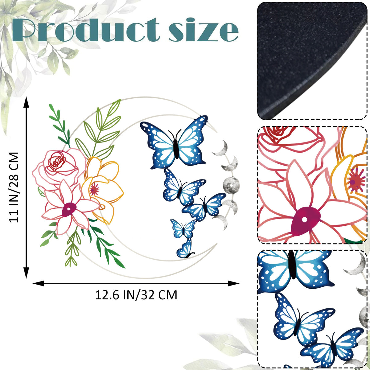 Decorative Butterfly Wall Hanging Homeandso