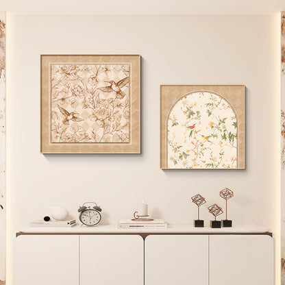 Floral Decorative Framed Artwork Homeandso