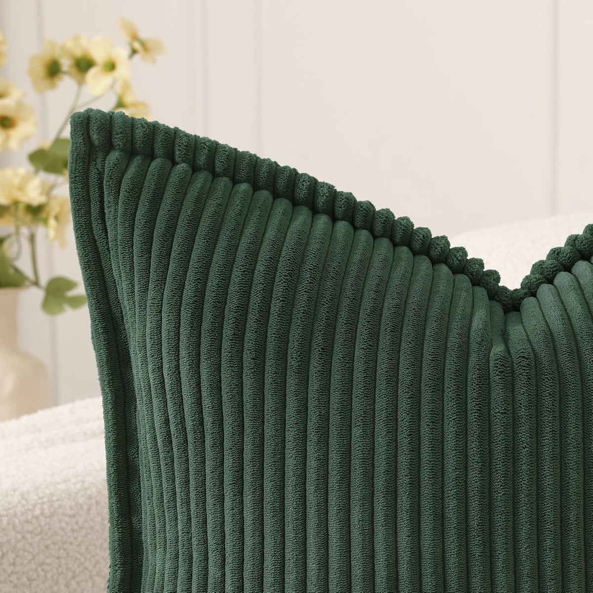 Textured Velvet Chevron Decorative Pillow
