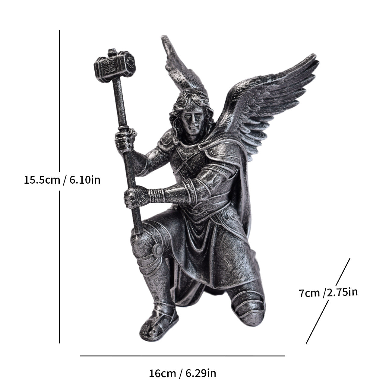 Decorative Roman Warrior Statue Homeandso