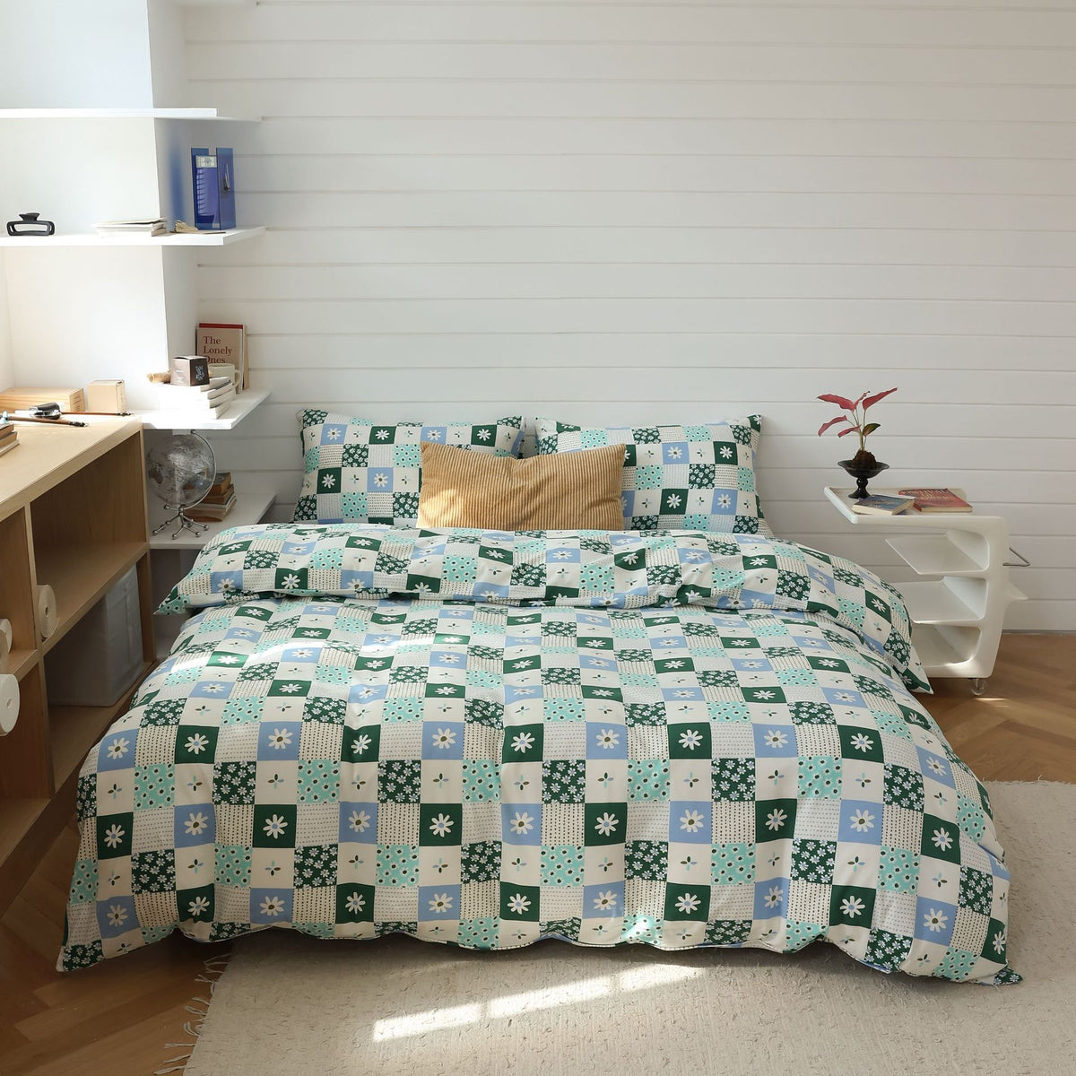 Decorative Modern Geometric Duvet Cover Set Homeandso