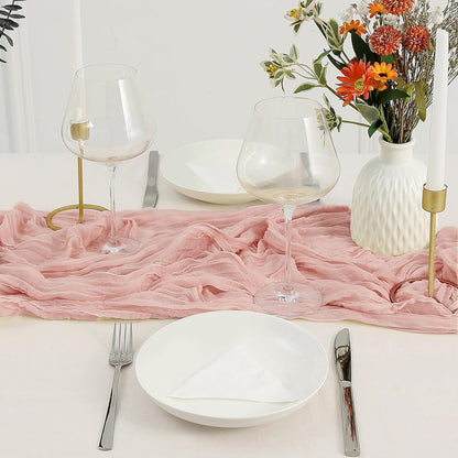 Wo Soft Chiffon Table Runner