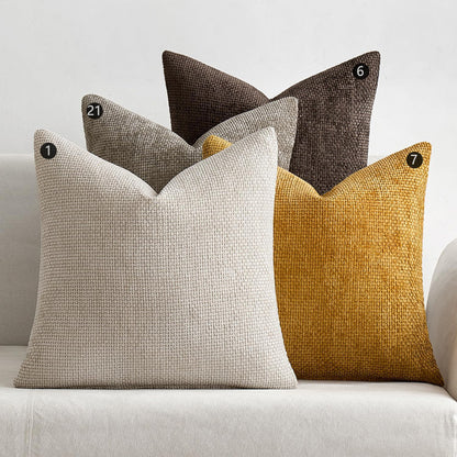Textured Multi-Color Decorative Pillow