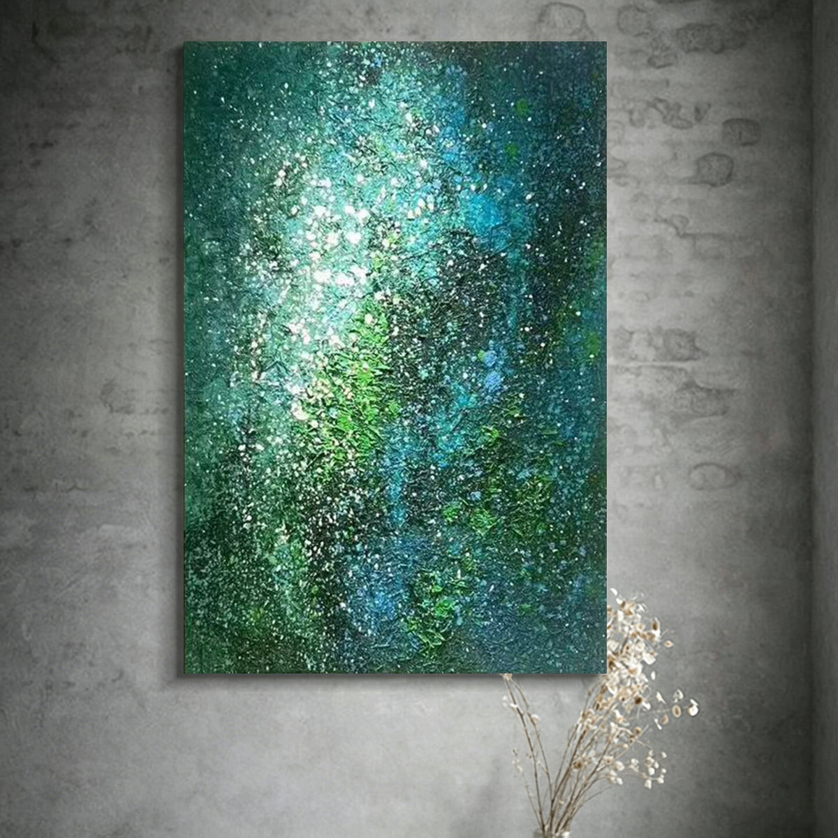 Textured Abstract Canvas Wall Art Homeandso