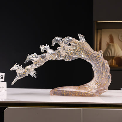 Elegant Decorative Eagle Sculpture Homeandso