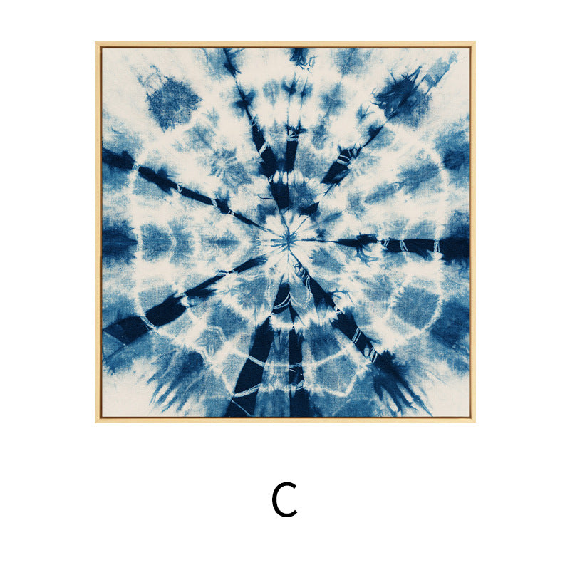 Artistic Tie-Dye Framed Wall Art Homeandso