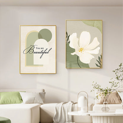 Elegant Floral Canvas Wall Art Homeandso