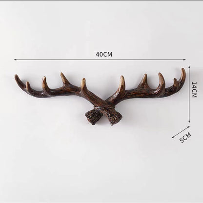 Decorative Wall Mounted Antler Sculpture Homeandso