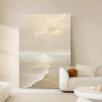 Serene Ocean Landscape Canvas Wall Art Homeandso