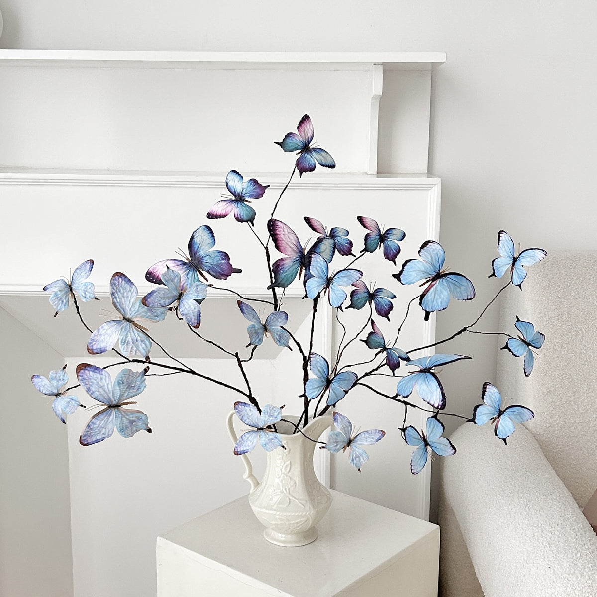 Decorative Butterfly Stem for Home Floral Display