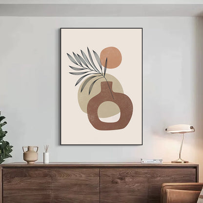 Artistic Geometric Vase Art Print Homeandso