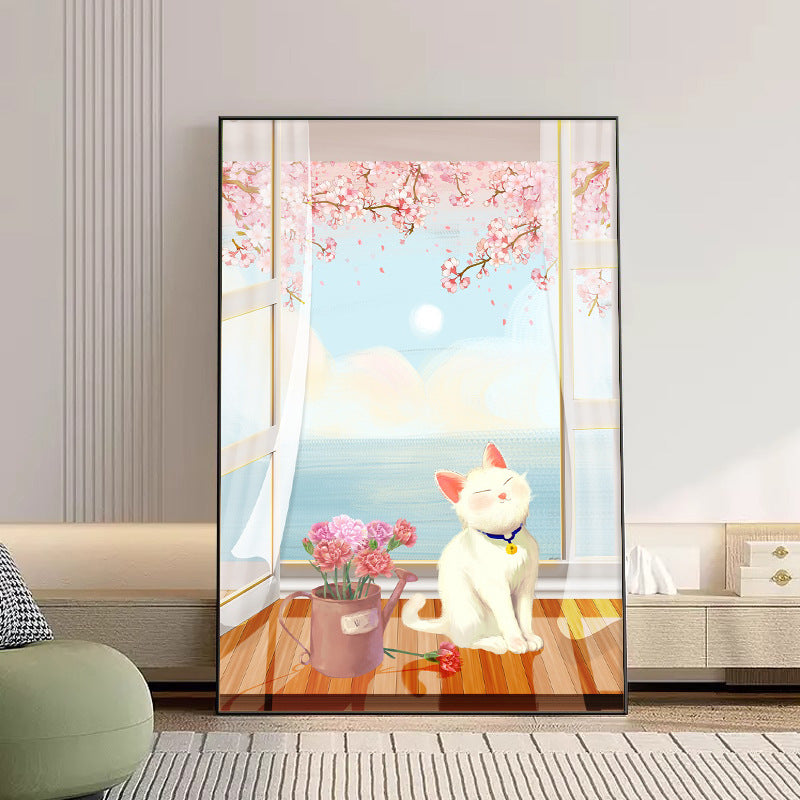 Decorative Cat-Themed Canvas Art Homeandso