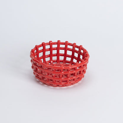 Elegant Decorative Woven Storage Bowl Homeandso